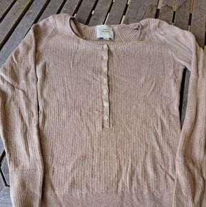 Soft tan sweater